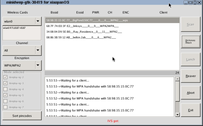 hexadecimal dictionary wpa